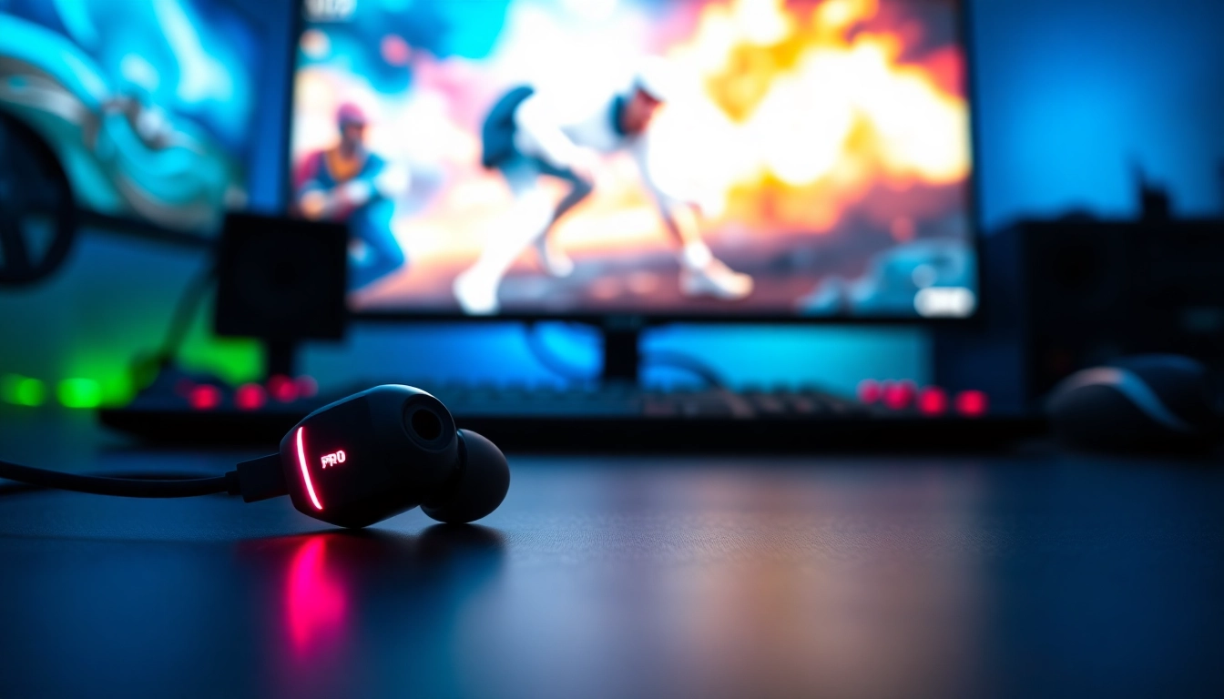 Experience immersive sound quality with the PRO60 Gaming Earbuds, designed for serious gamers.