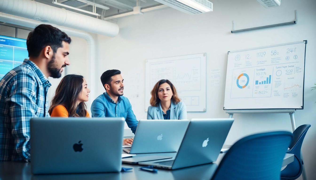 Transforming business operations with msp companies near me in a professional IT office setting.