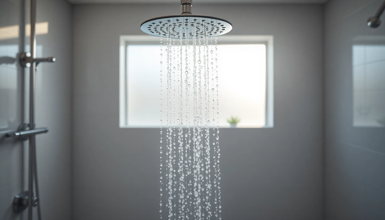 Transform your space with elegant showers au featuring modern fixtures and soothing aesthetics.
