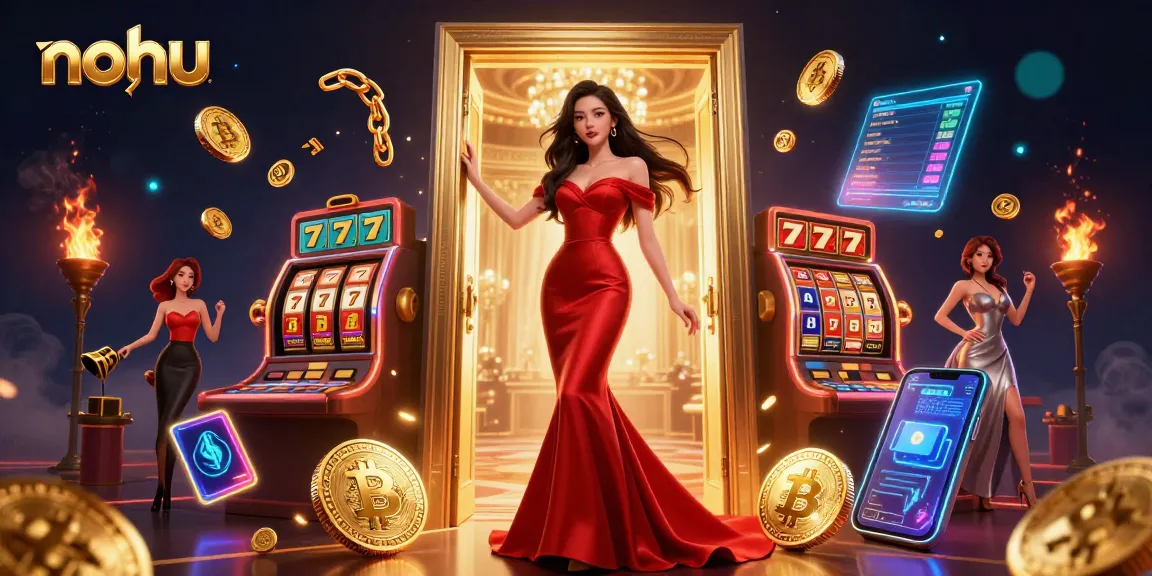 Play exciting slot games at nohu with thrilling jackpot counters and vibrant design.