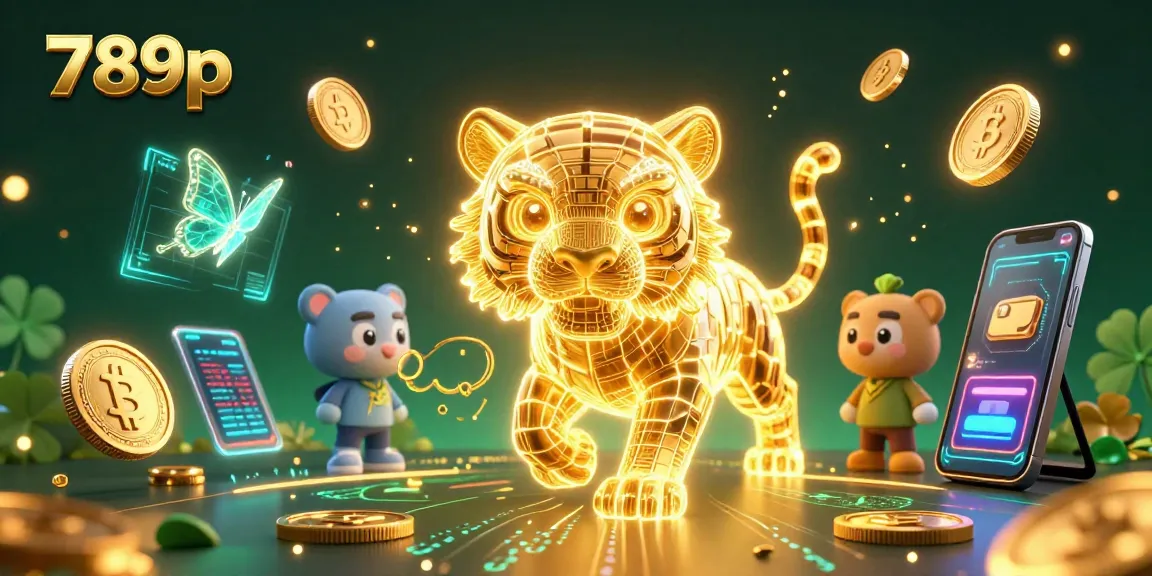 Win big with 789p in an immersive, vibrant digital casino landscape, featuring neon effects and crypto elements.
