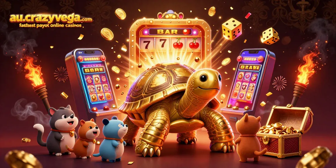 Play and win at au.crazyvegas.com fastest payout online casinos with fun characters and exciting games.